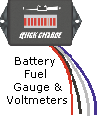 Monitor battery condition during charge and discharge cycles